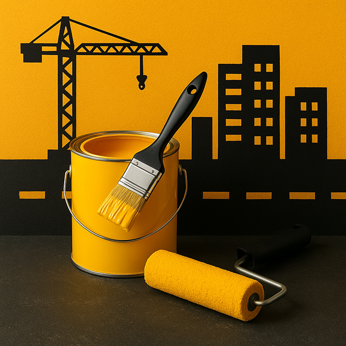 رنگ صنعتی و ساختمانی