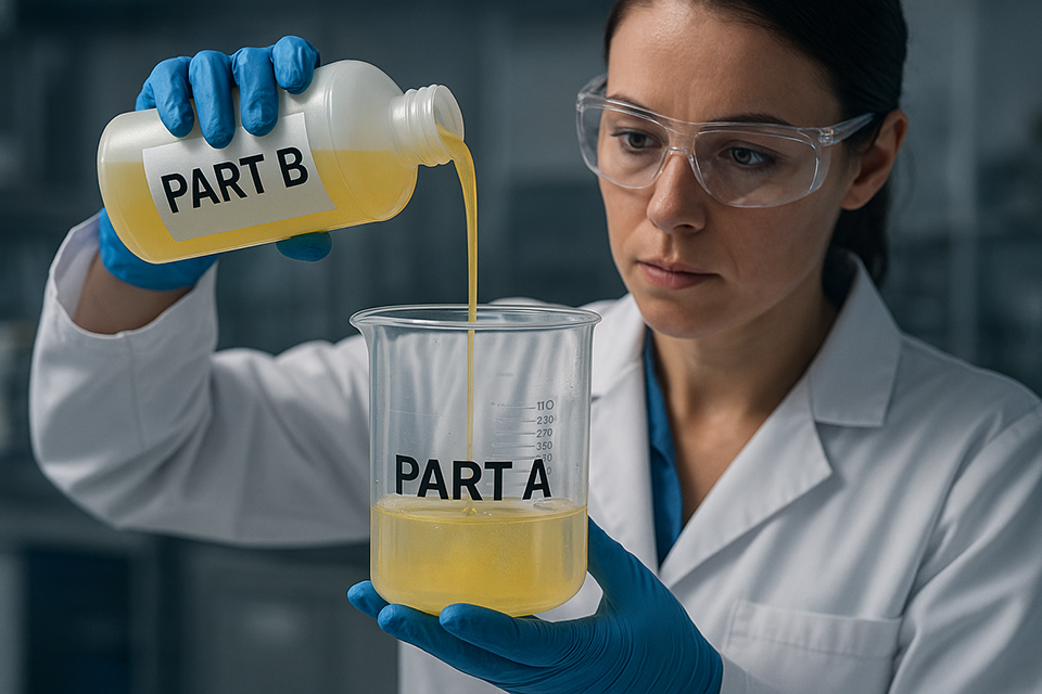 رنگ سرد دو جزئی