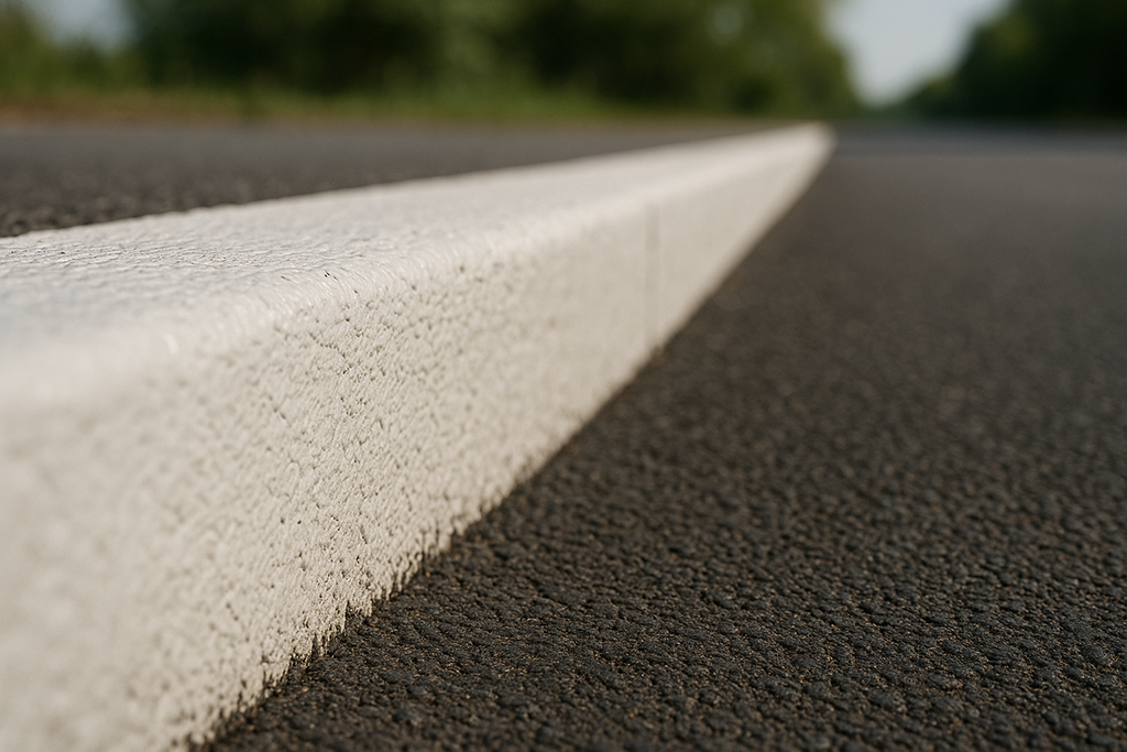 رنگ آمیزی جدول سیمانی