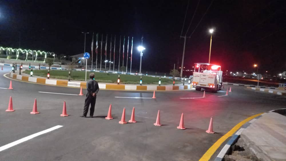 اجرای پروژه خط کشی