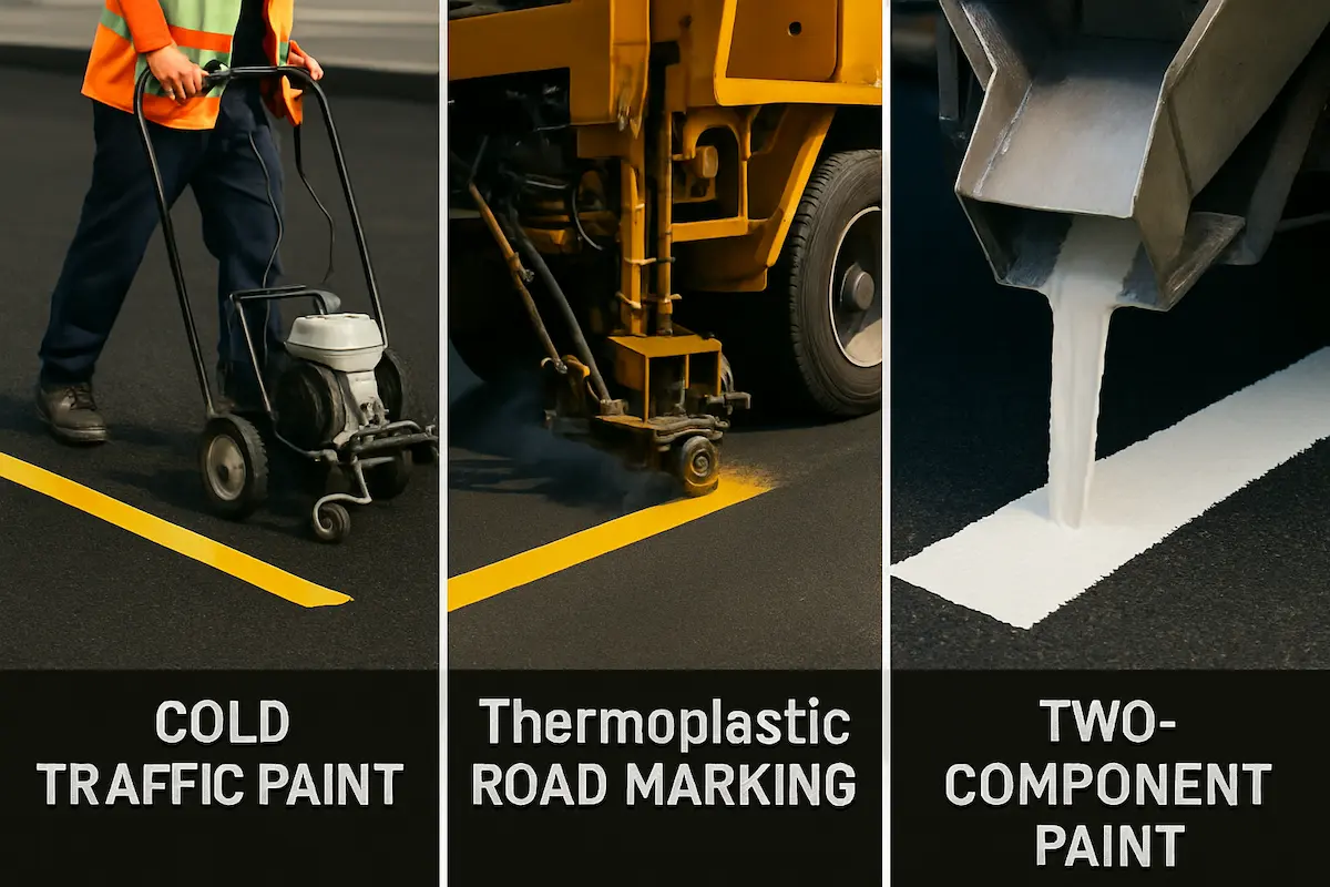 کاربرد رنگ ترافیکی