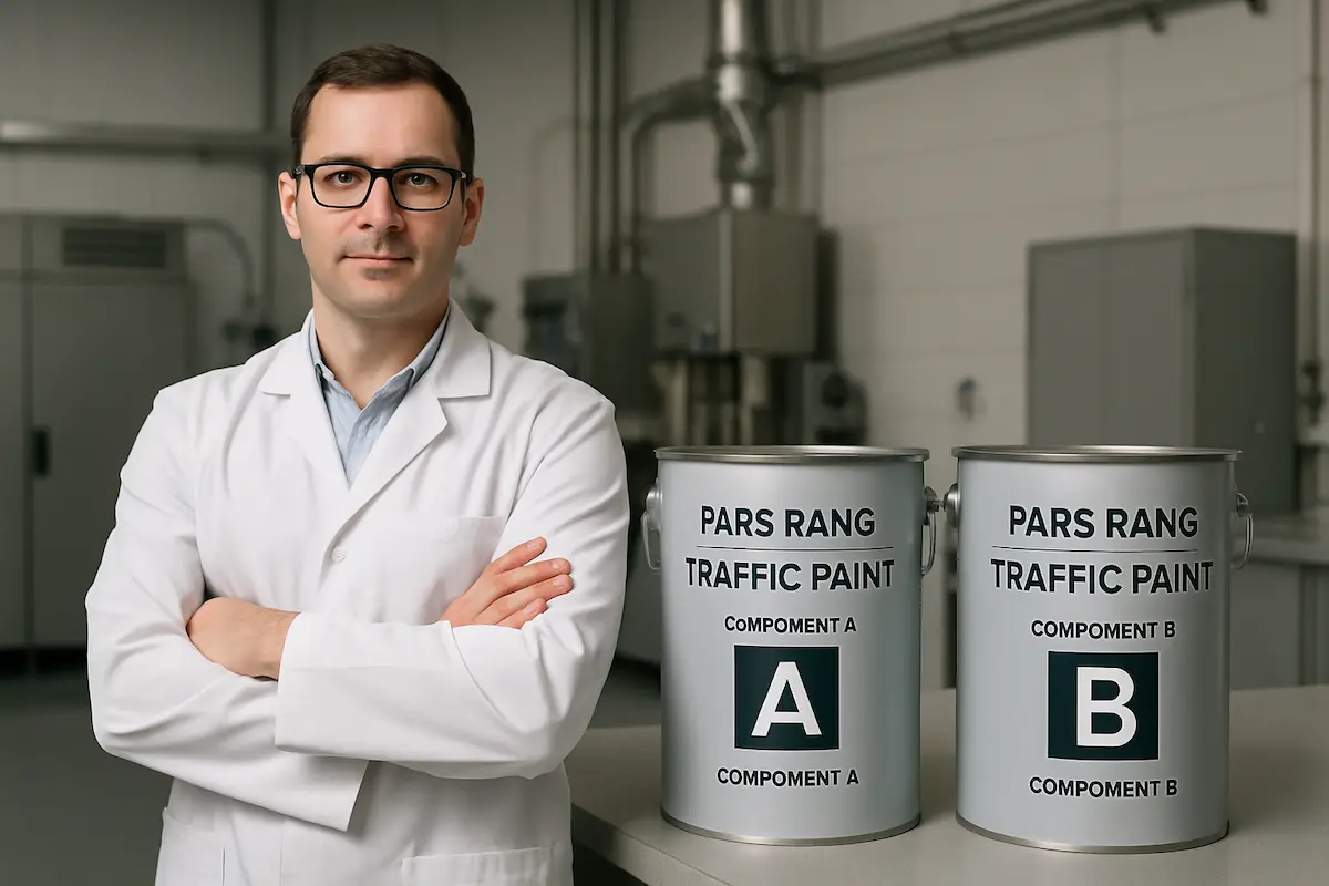 رنگ ترافیکی دوجزئی