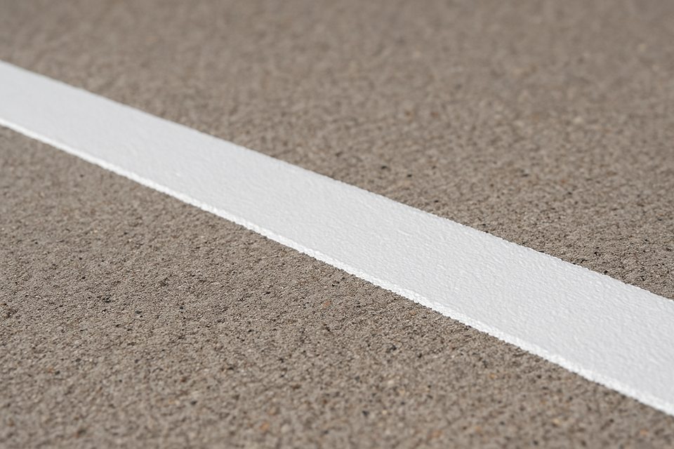 دیوارهای بتنی و عابر پیاده