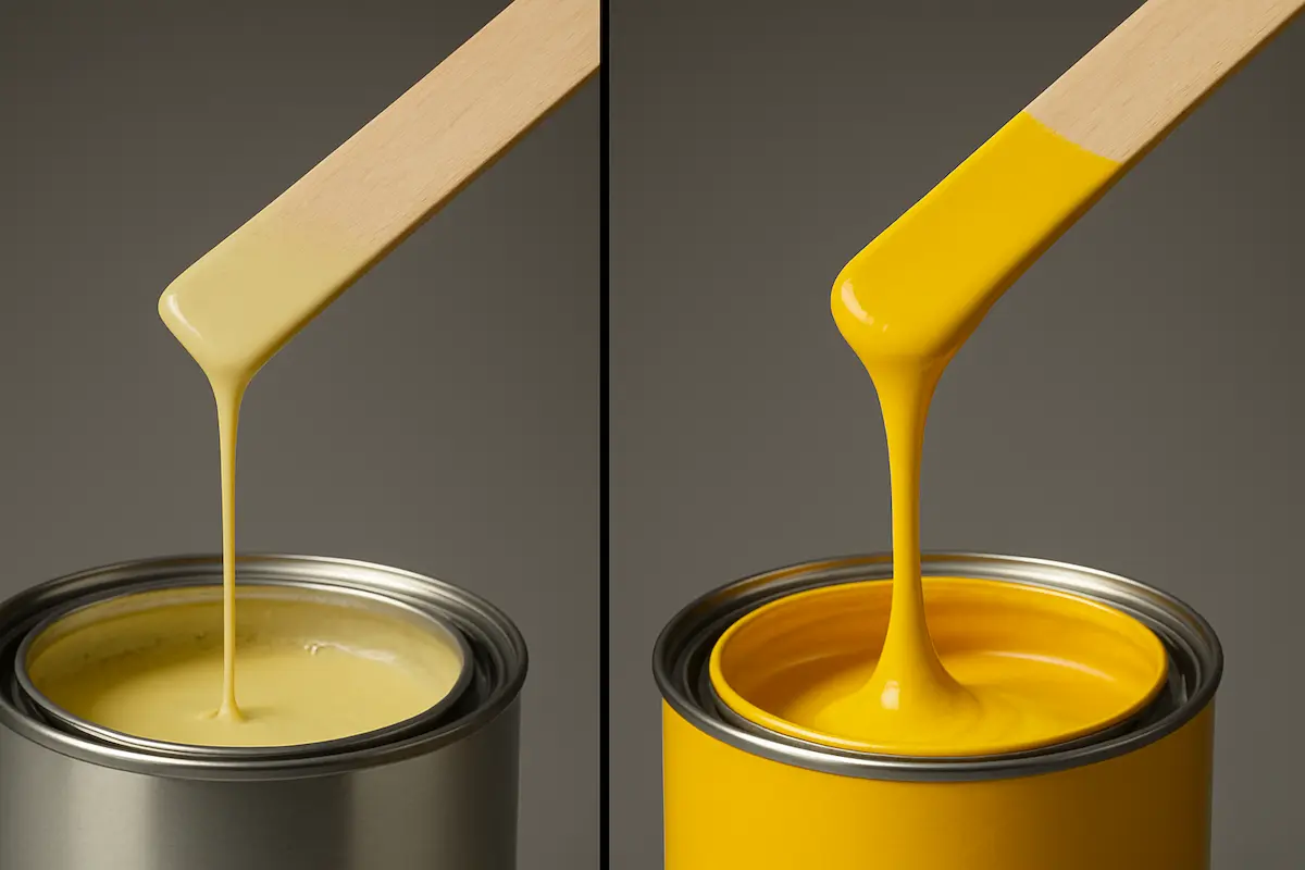  تشخیص رنگ ترافیکی باکیفیت از رنگ رقیق و ارزان قیمت