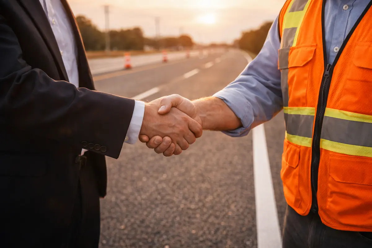 عقد قرارداد شفاف و منصفانه برای اجرای پروژه های خط کشی با پارس رنگ