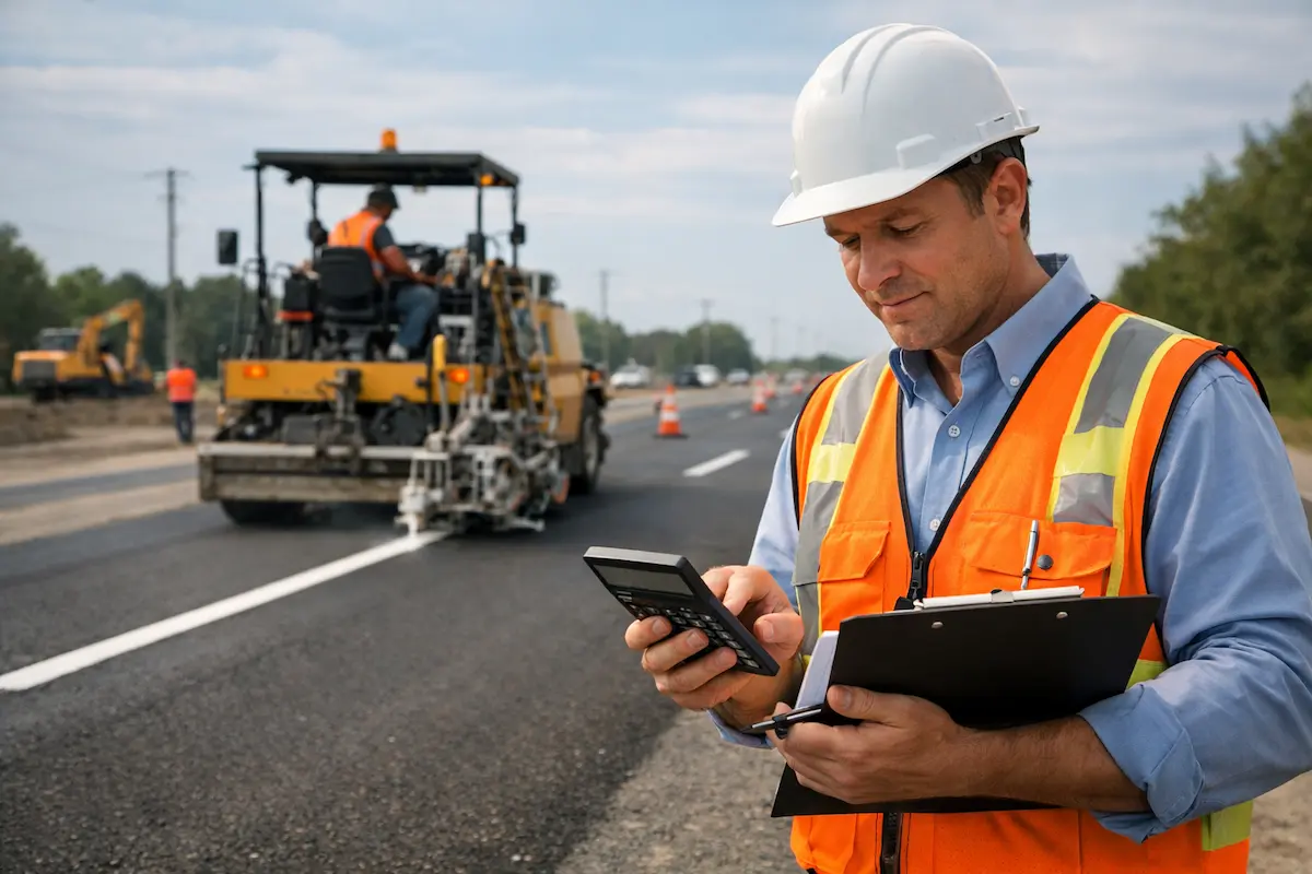 برآورد قیمت خط کشی خیابان و هزینه اجرای پروژه های ترافیکی