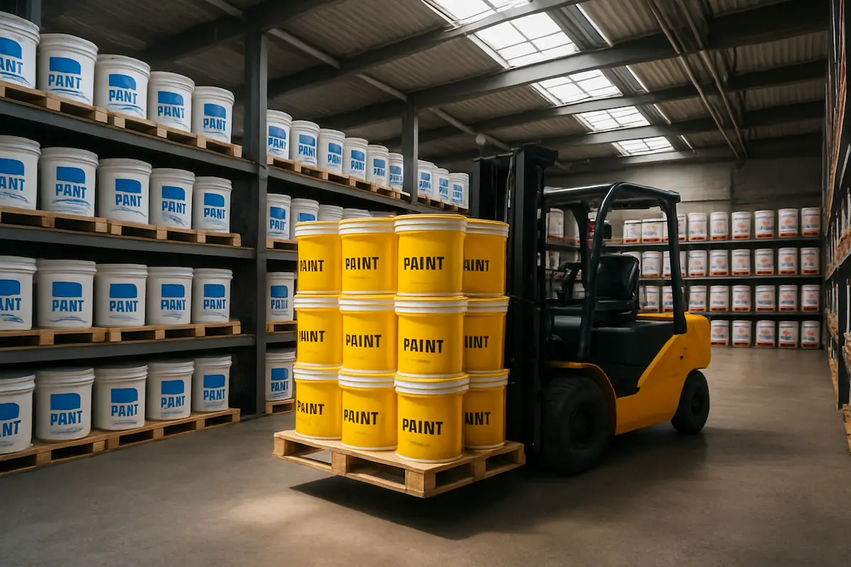 انبار و پخش عمده برای خرید رنگ ترافیکی و صنعتی