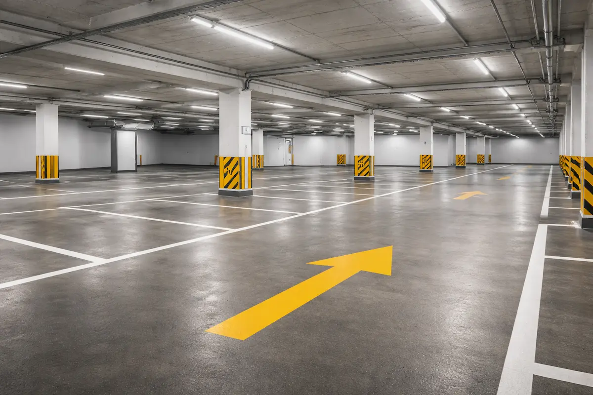  اجرای دقیق خط کشی پارکینگ با رنگ ترافیکی دوجزئی و تاثیر آن بر قیمت