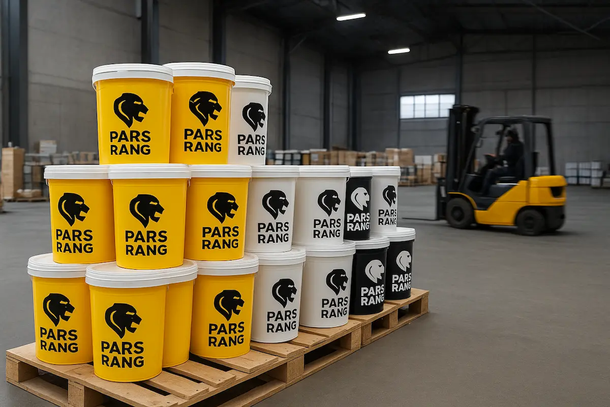 فروش عمده رنگ جدولی و ارسال مستقیم از کارخانه پارس رنگ