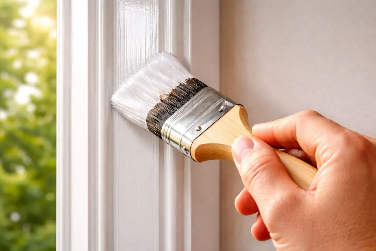 کاربرد رنگ آلکیدی براق برای درب و پنجره چوبی و فلزی